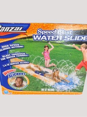 NIB Speed Blast Water Slide